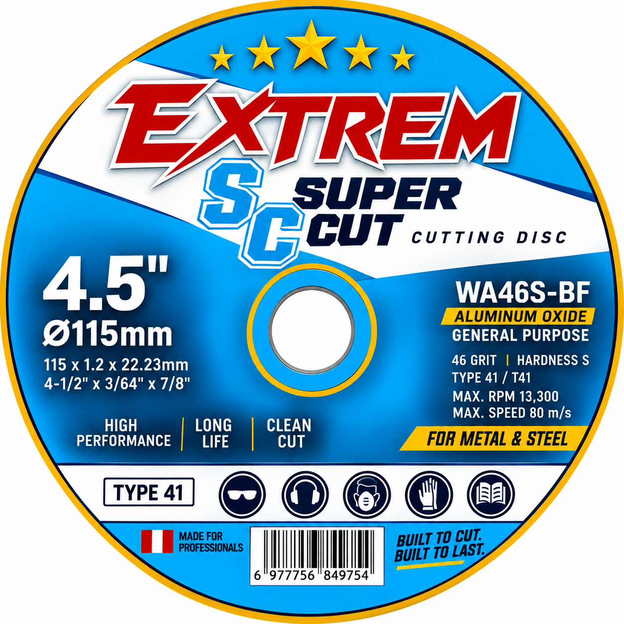 Disco de corte EXTREM Super Cut